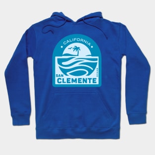 San Clemente Beach Badge Hoodie